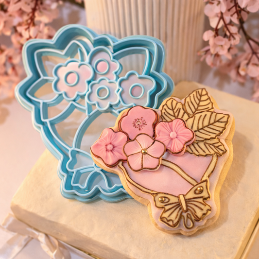 Bouquet Cookie Cutter 8cm